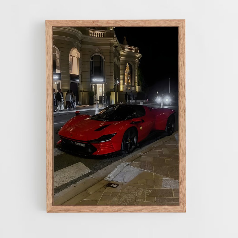 Poster Daytona de Vitesse – affiche Ferrari (vue 4)